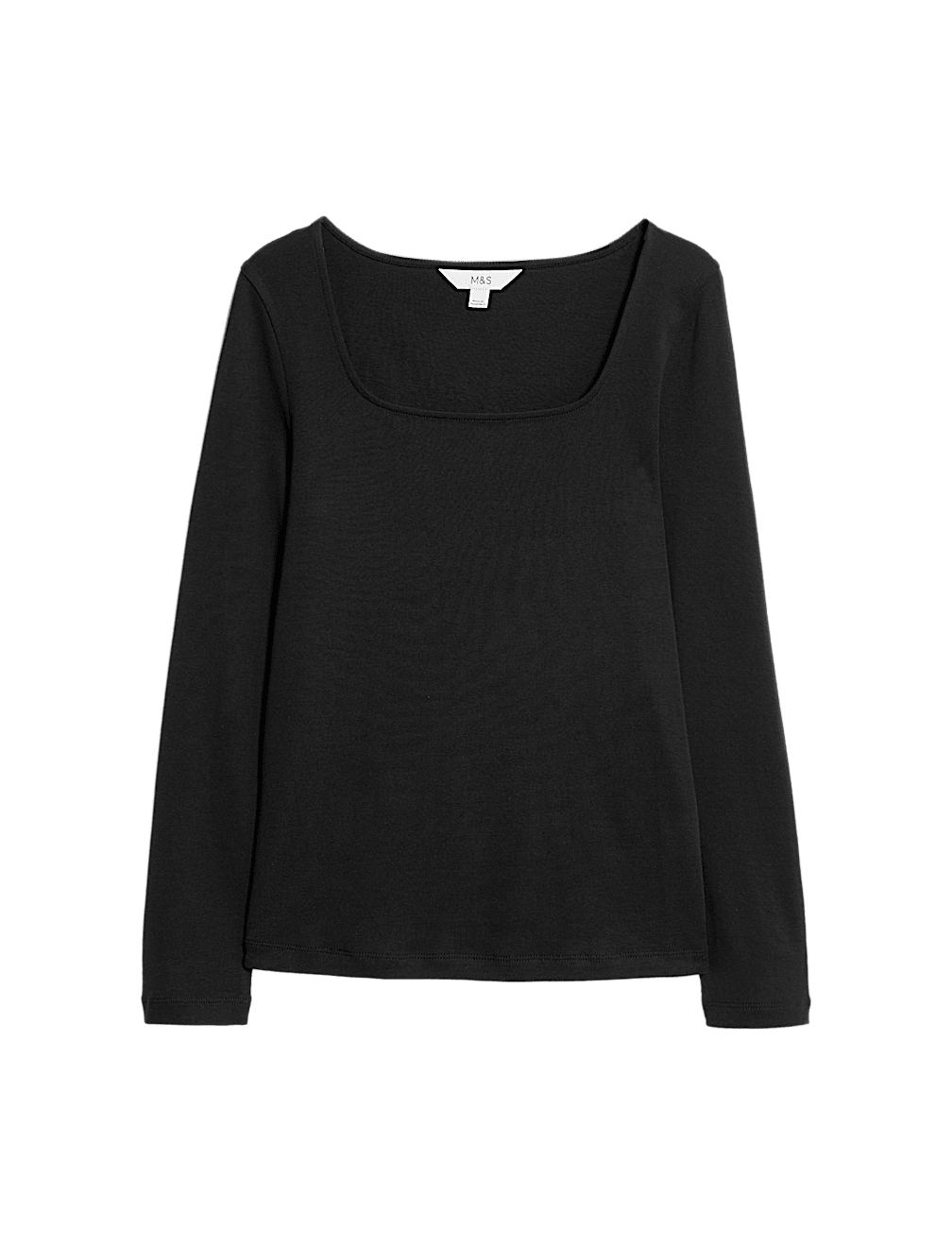 Pure Cotton Square Neck Top
