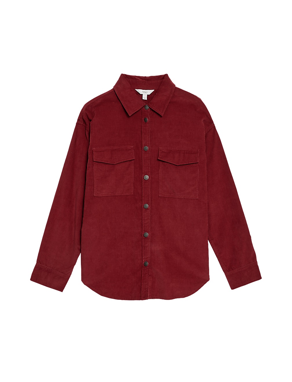 Pure Cotton Cord Textured Shirt