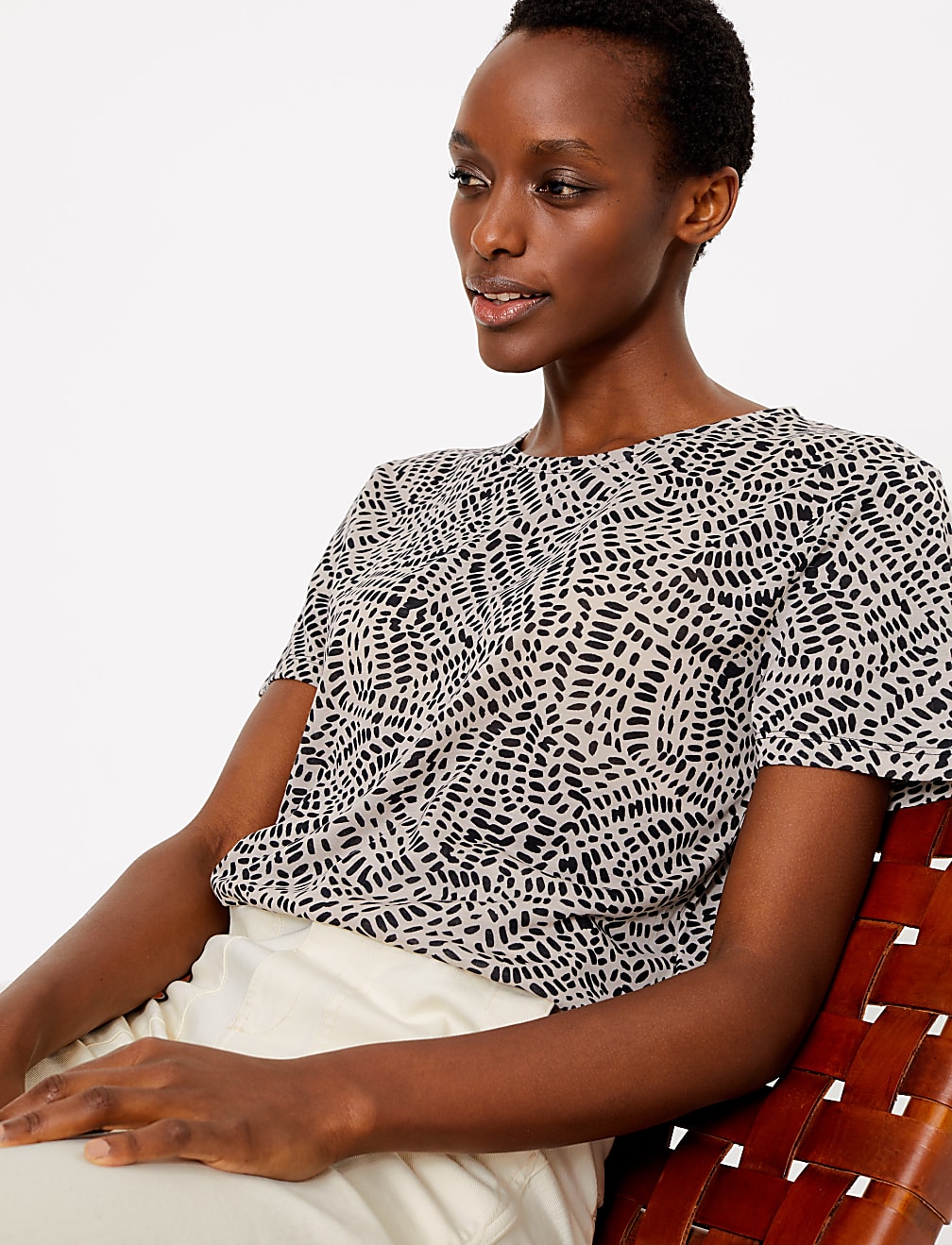 Printed Relaxed Fit T-Shirt