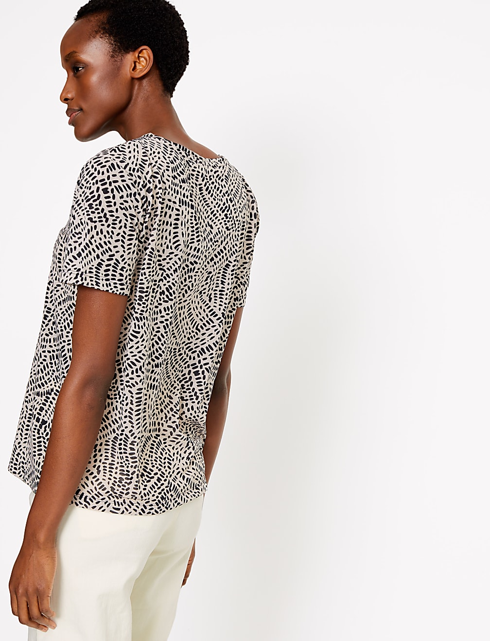 Printed Relaxed Fit T-Shirt