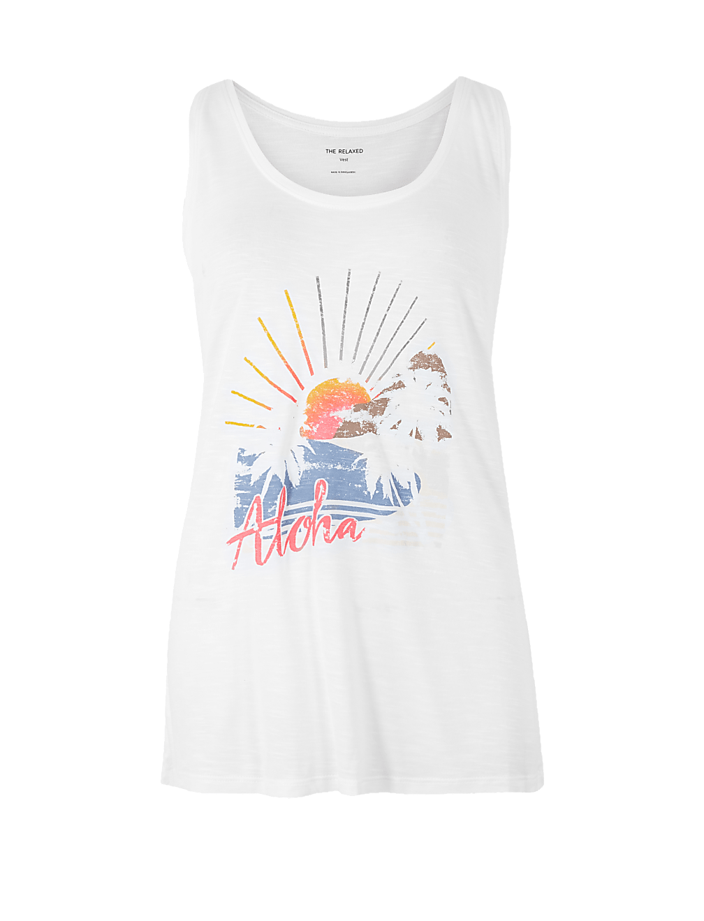 Aloha Relaxed Fit Vest Top