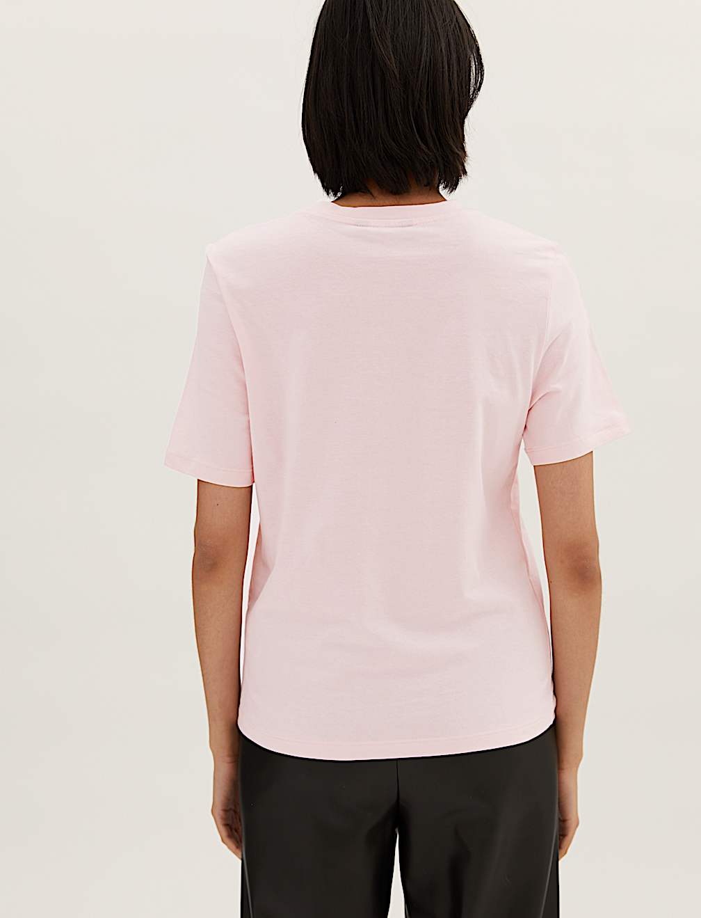 Pure Cotton Slogan T-Shirt