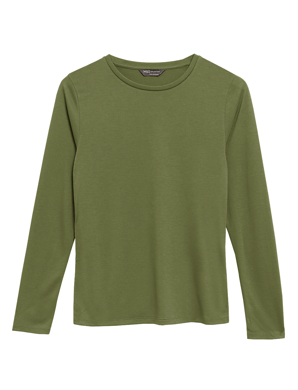 Crew Neck Relaxed Long Sleeve Top
