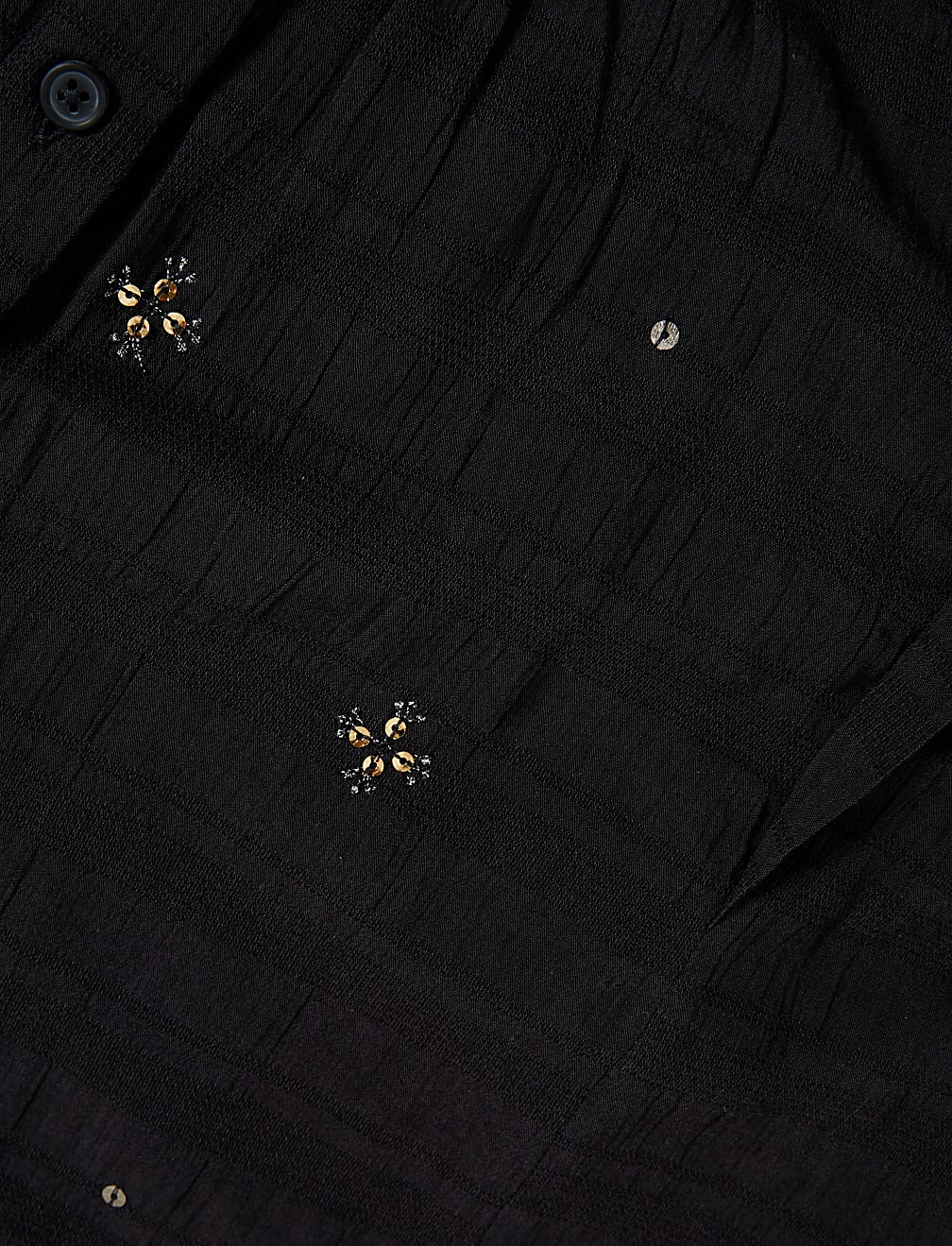 Cotton Blend Embellished Blouse