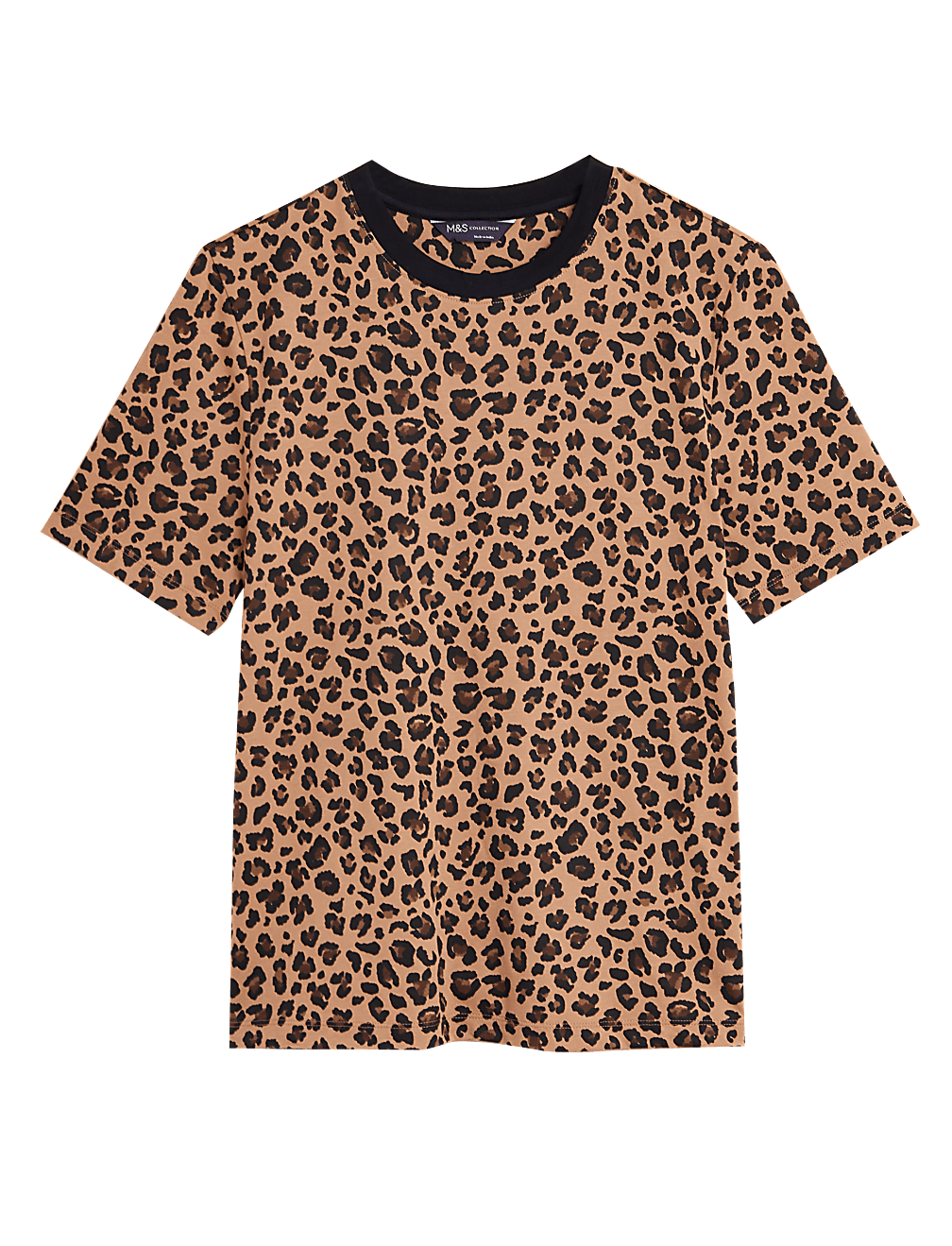 Pure Cotton Animal Print T-Shirt