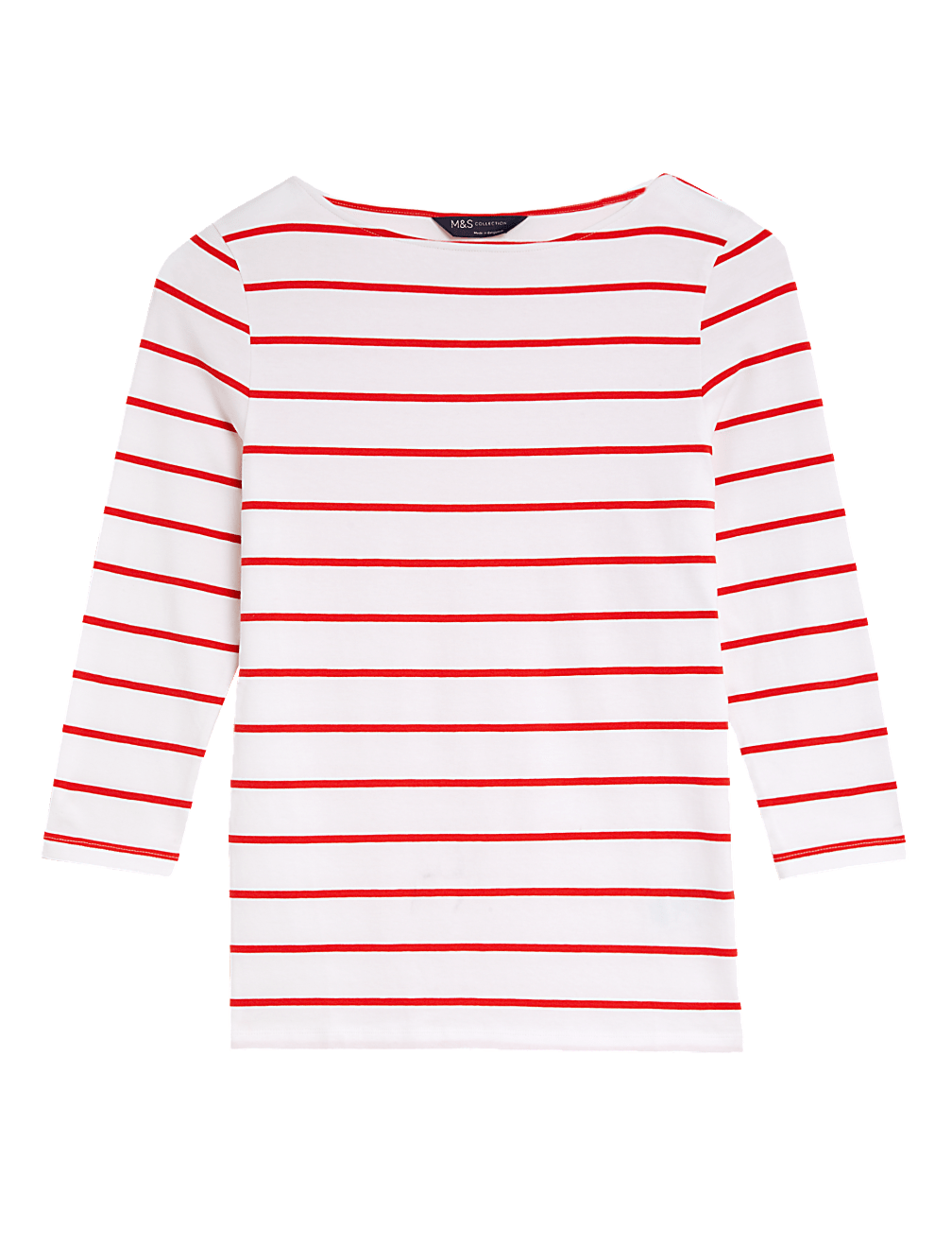 Cotton Rich Striped Slim Fit T-Shirt