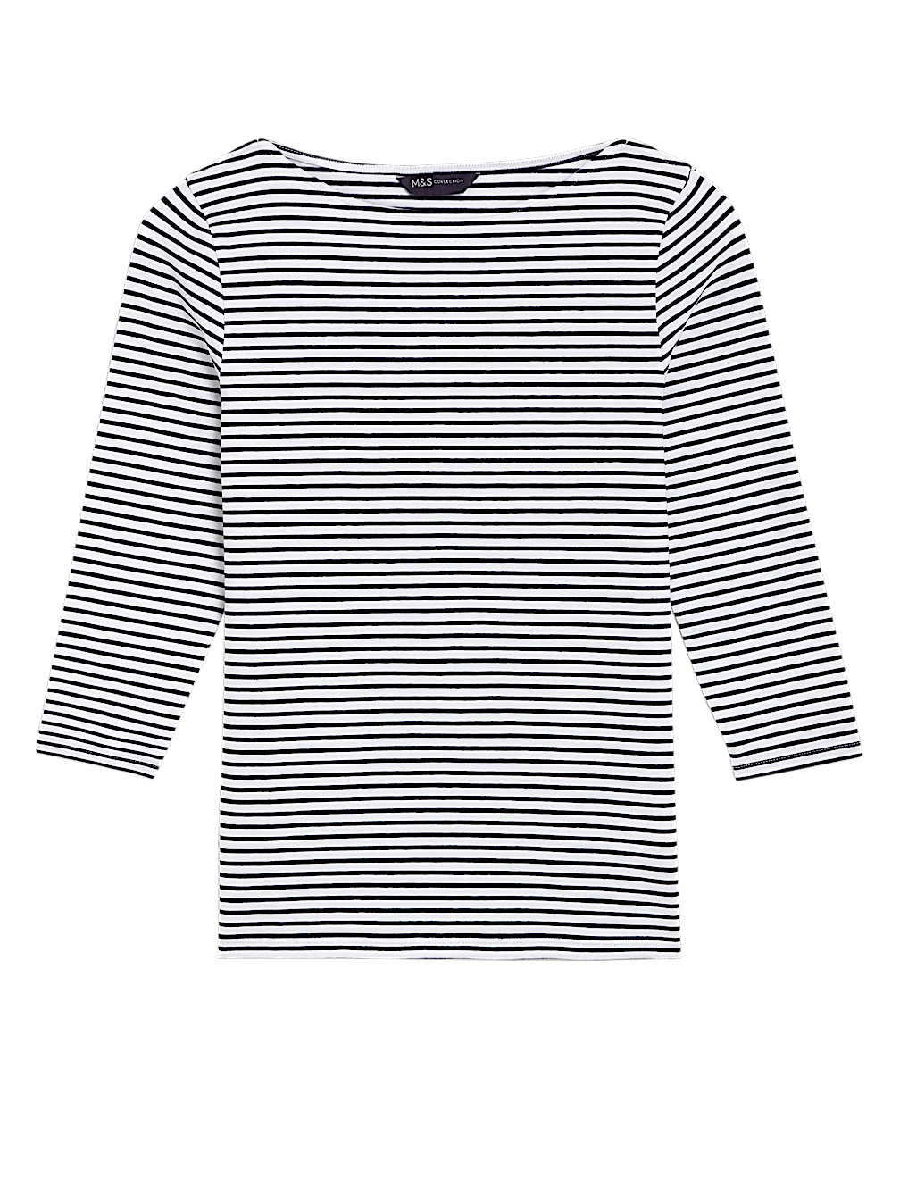 Cotton Rich Striped Slim Fit T-Shirt