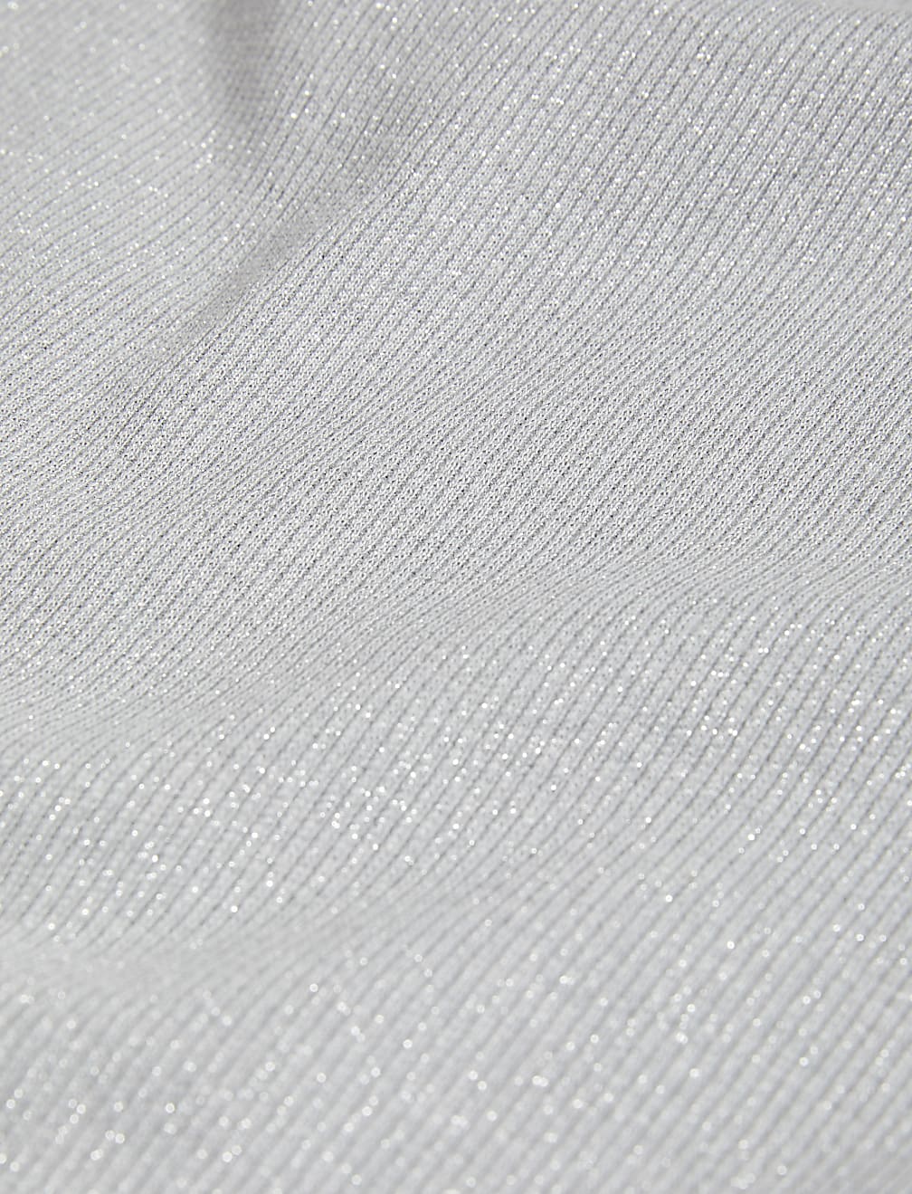 Sparkly Cotton Rich Ribbed Vest