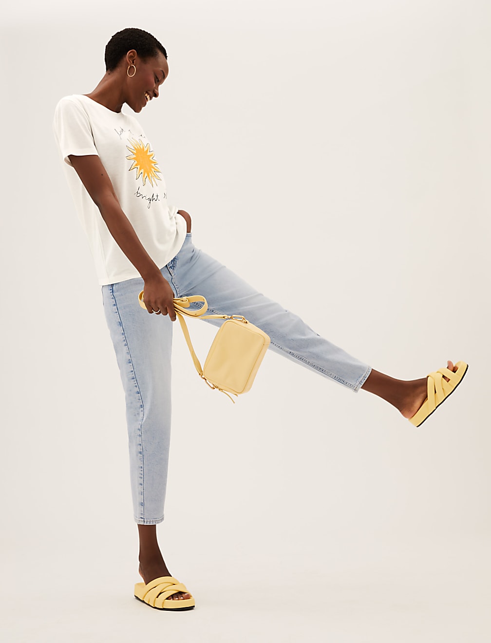 Printed Relaxed Short Sleeve T-Shirt