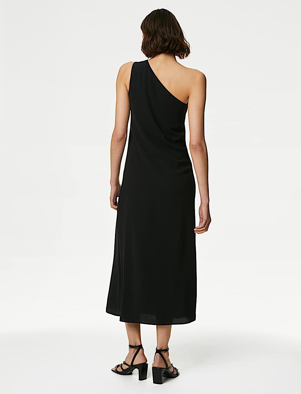 One Shoulder Midaxi Bodycon Dress
