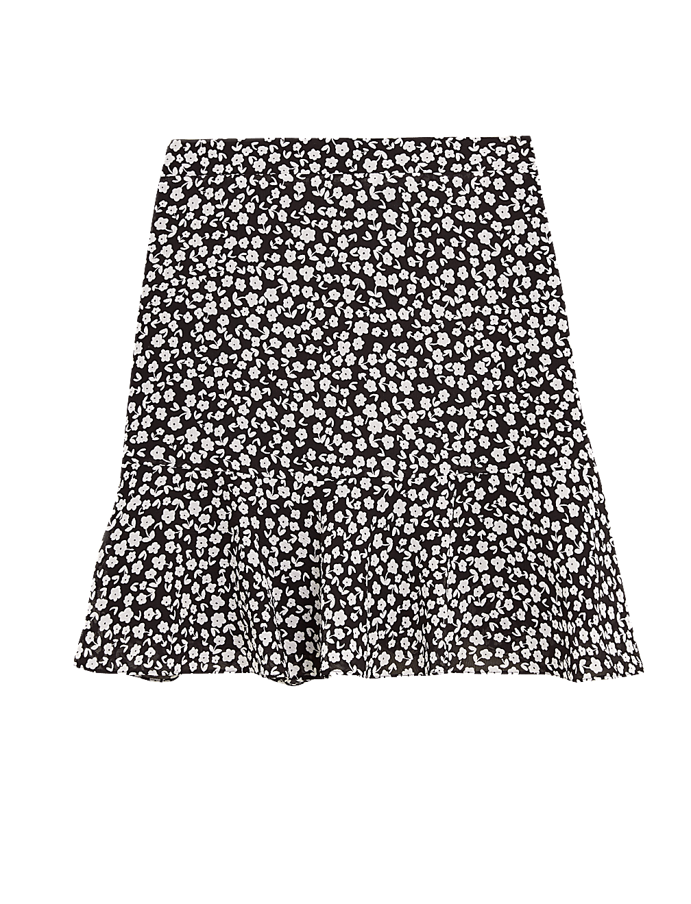 Ditsy Floral Mini Tiered Skirt
