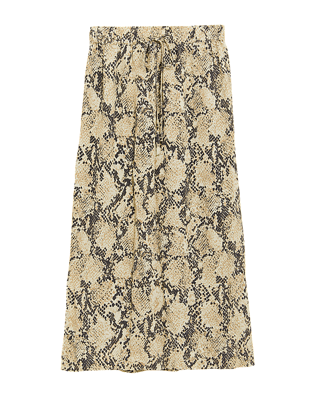 Animal Print Midi Straight Pencil Skirt