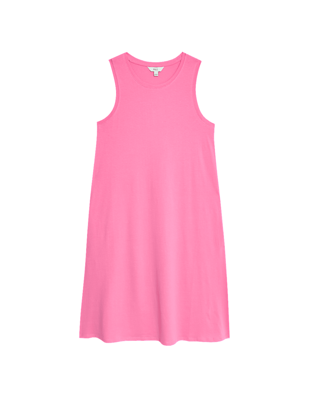 Pure Cotton Mini Smock Dress