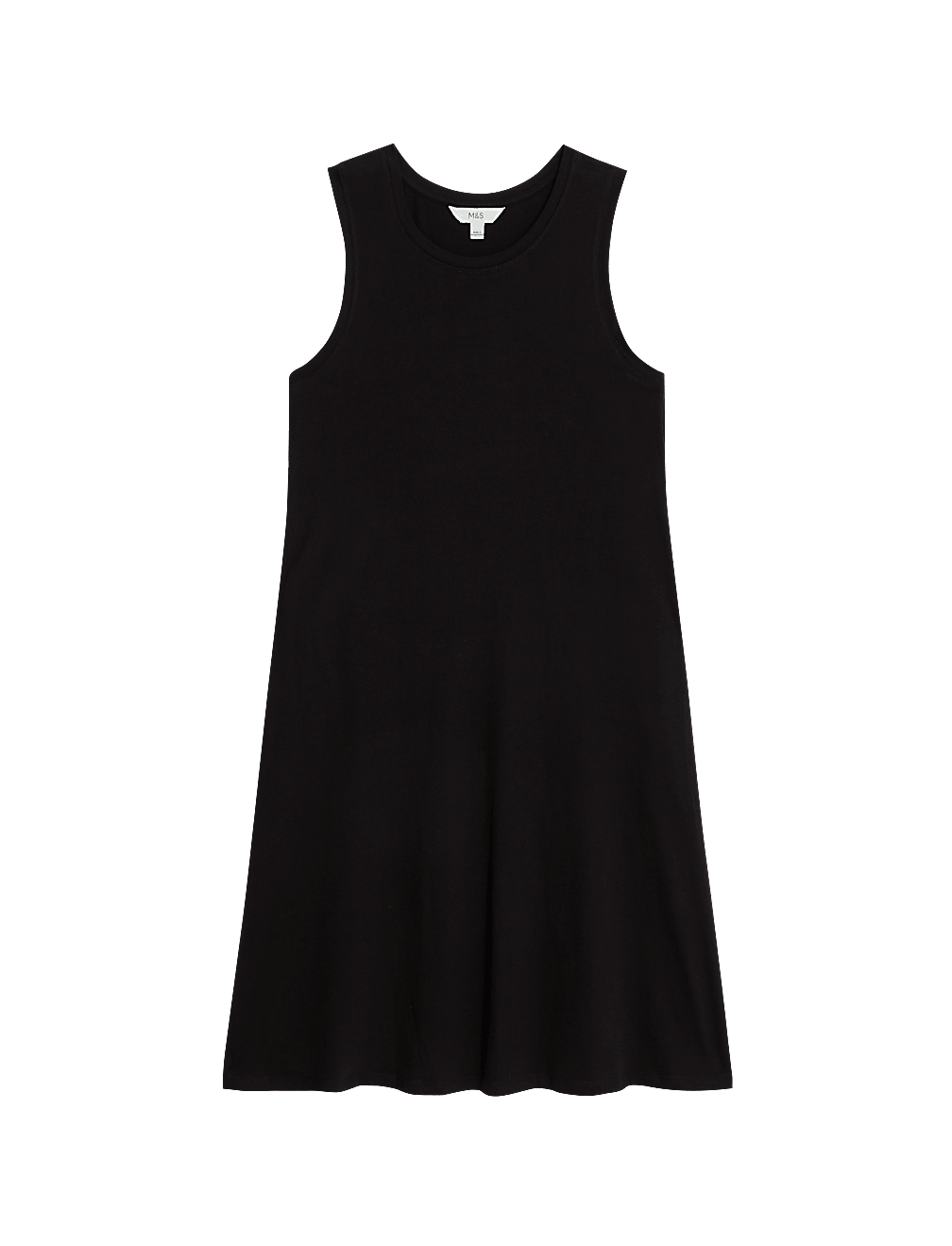 Pure Cotton Mini Smock Dress
