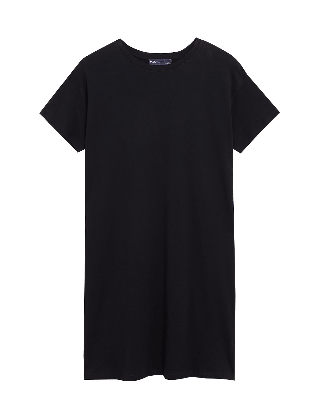 Pure Cotton Knee Length T-Shirt Dress