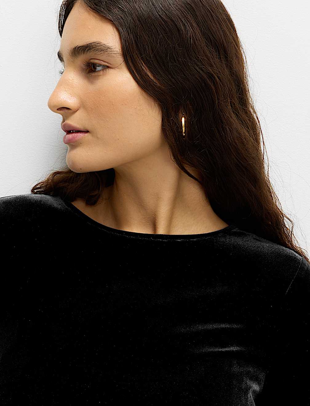 Velvet Mini Skater Dress