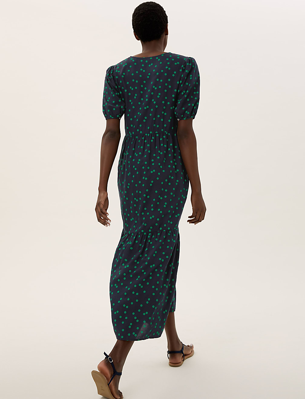 Polka Dost Mini Dress