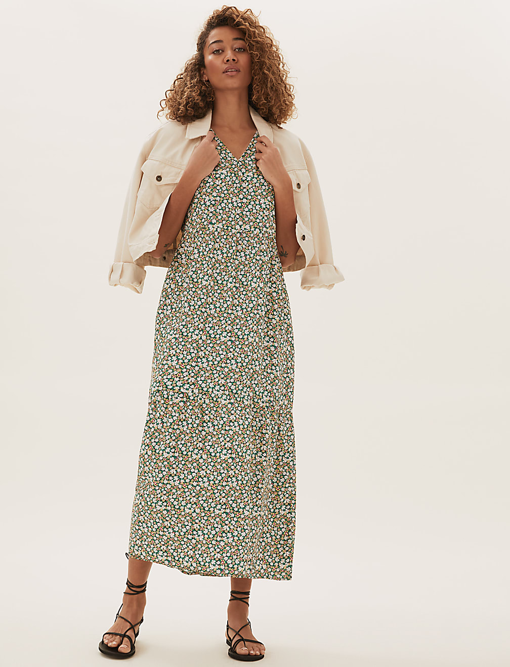 Floral Midi Dress