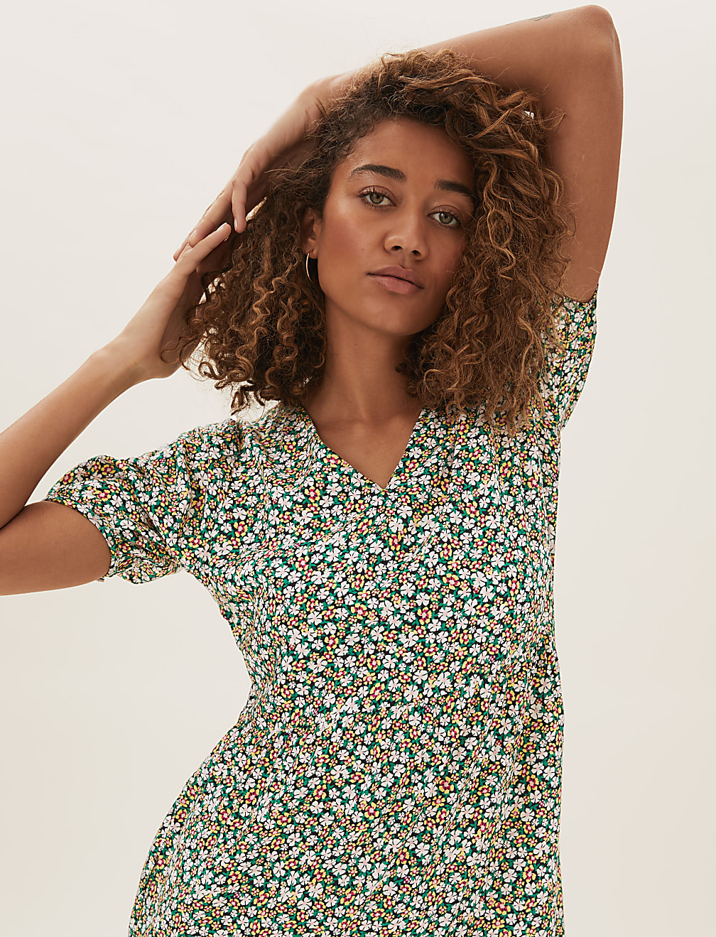Floral Midi Dress
