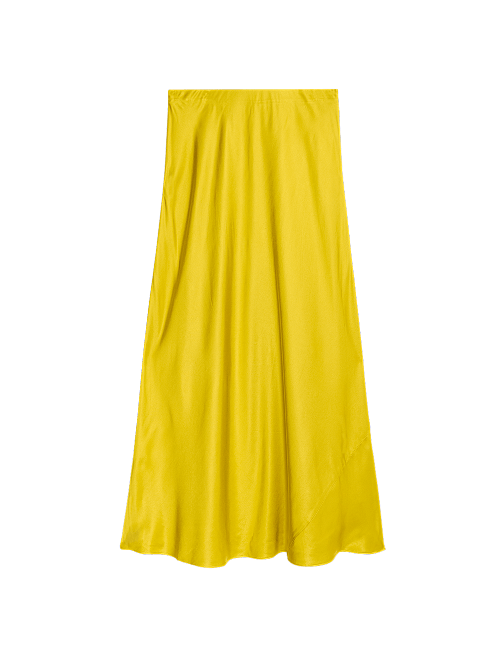 Satin Midaxi Slip Skirt