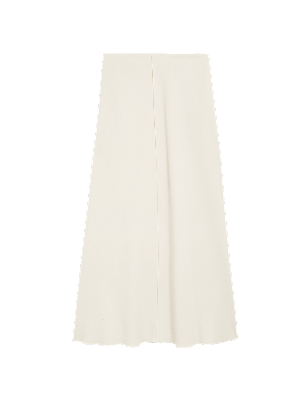 Crepe A-Line Midaxi Skirt