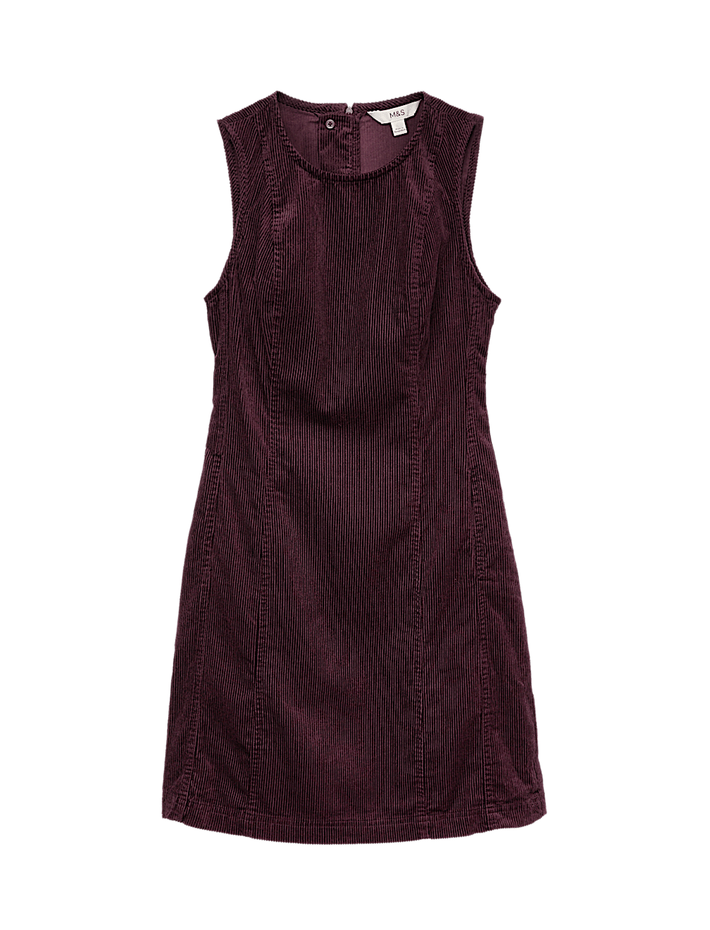 Cord Mini Shift Dress