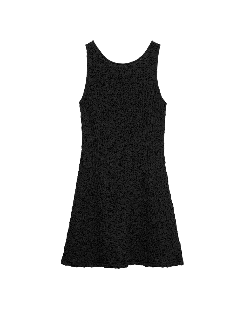 Cotton Rich Textured Mini Column Dress