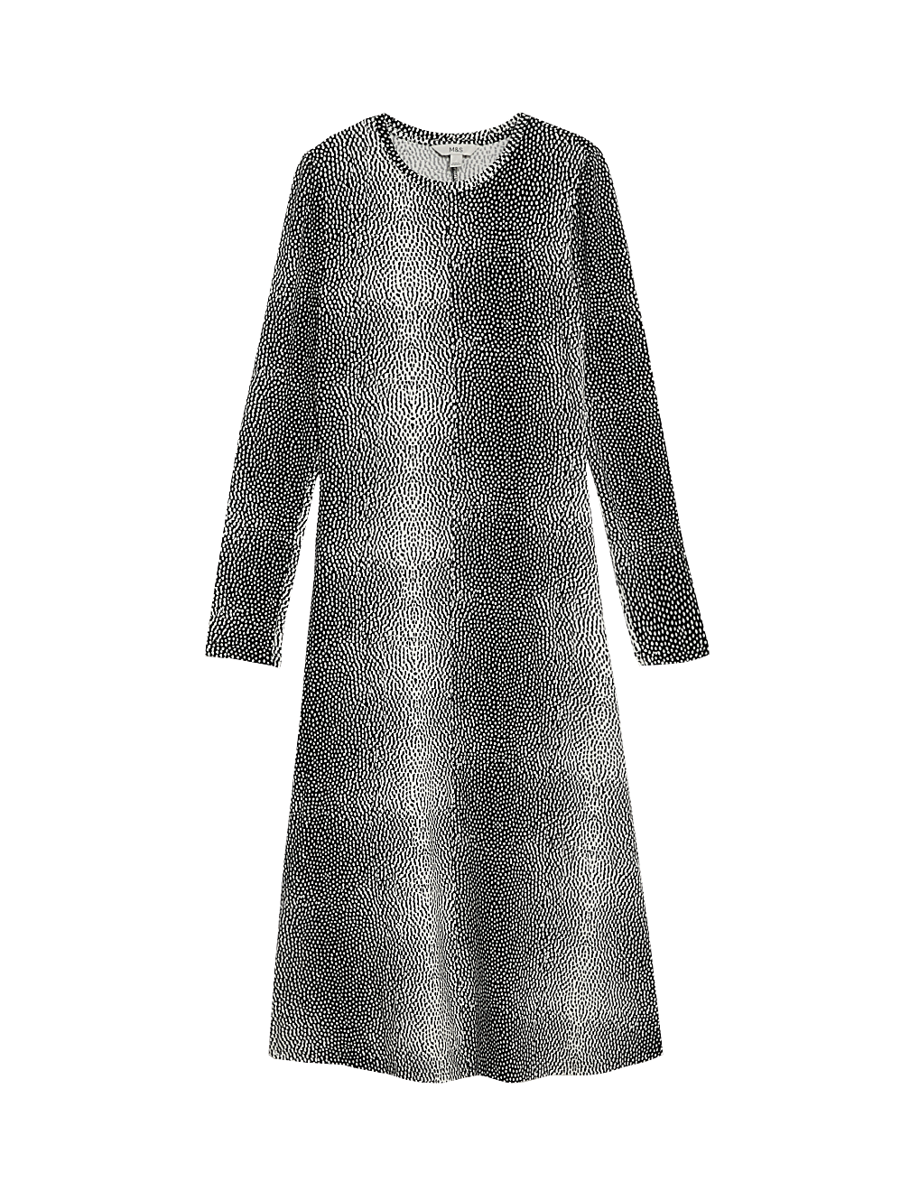 Jersey Printed Midi Column Dress