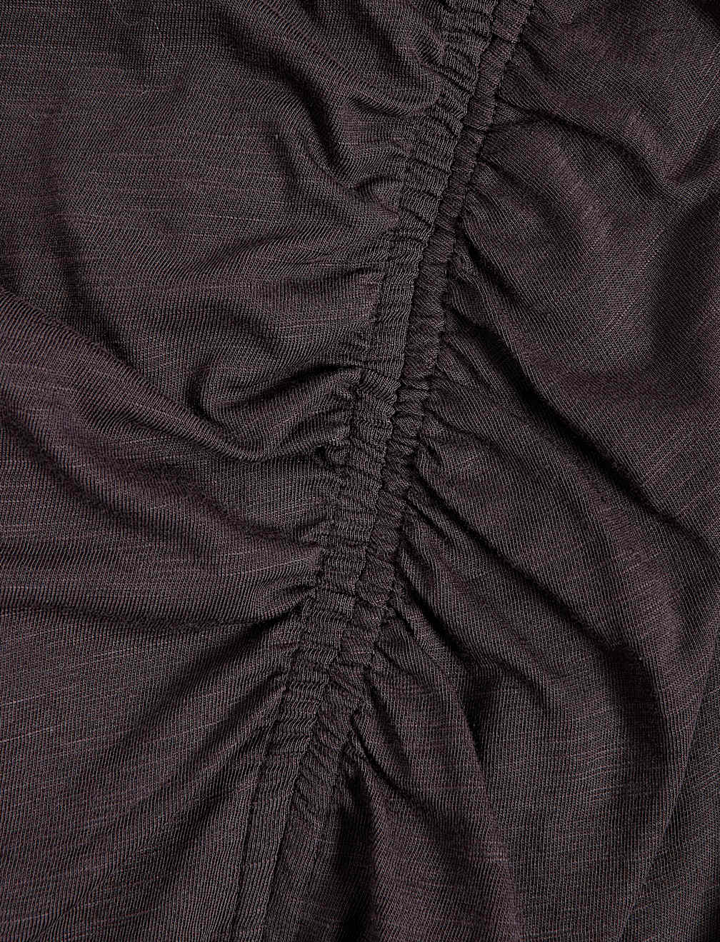 Jersey Ruched Midi Column Dress