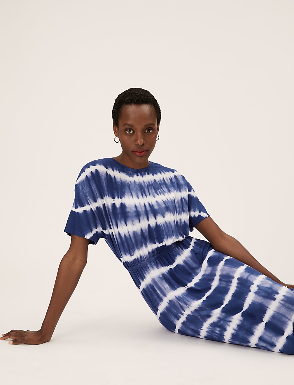 Tie dye midi dress online