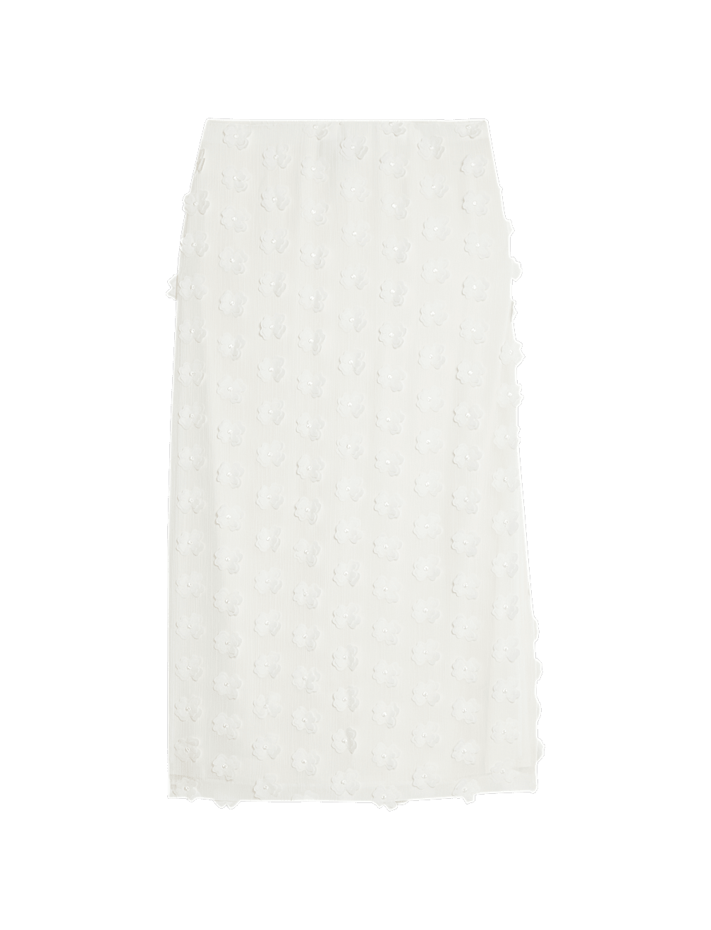 Embellished Midaxi Column Skirt