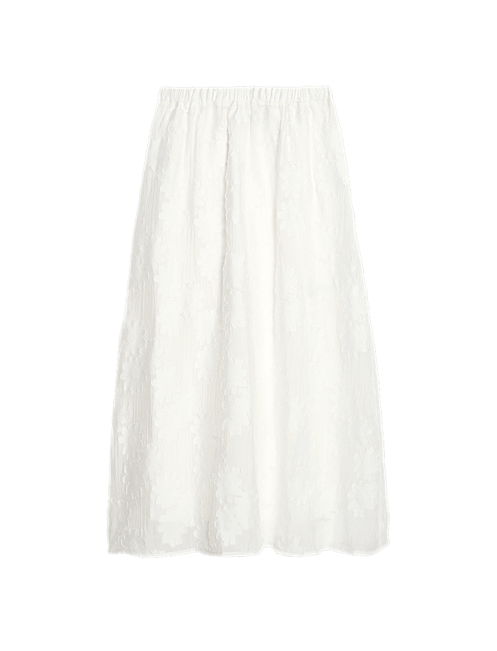 Jacquard Midi Circle Skirt