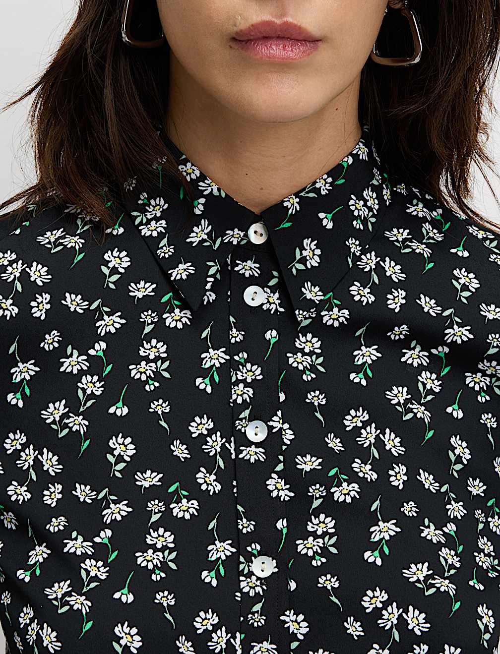 Printed Collared Shirt