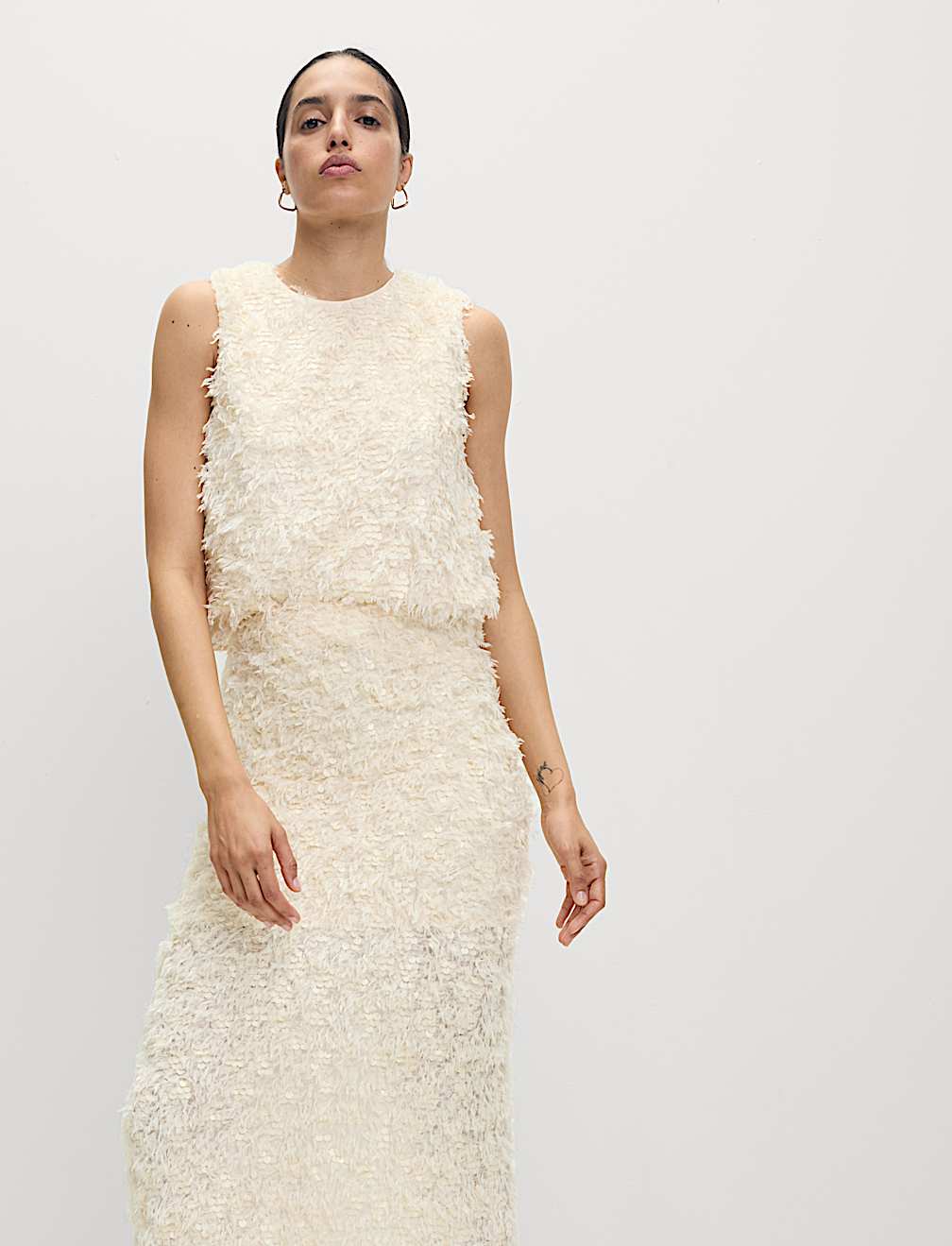 ë biotop Feather top BIOTOP(ビオトープ) / 【yo BIOTOP】Feather top (トップス