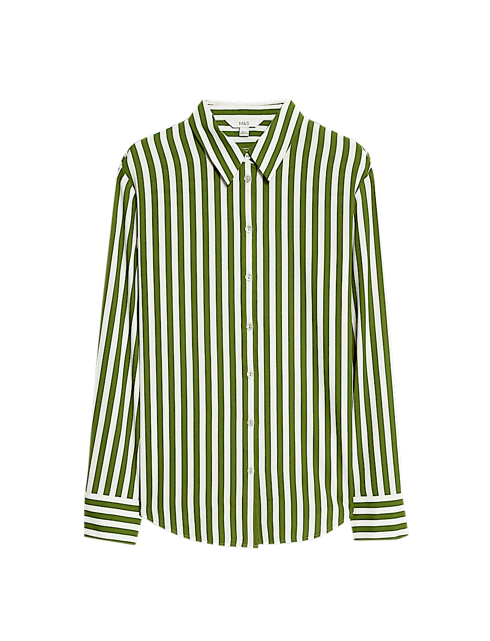 Printed Collared Button Through Shirt