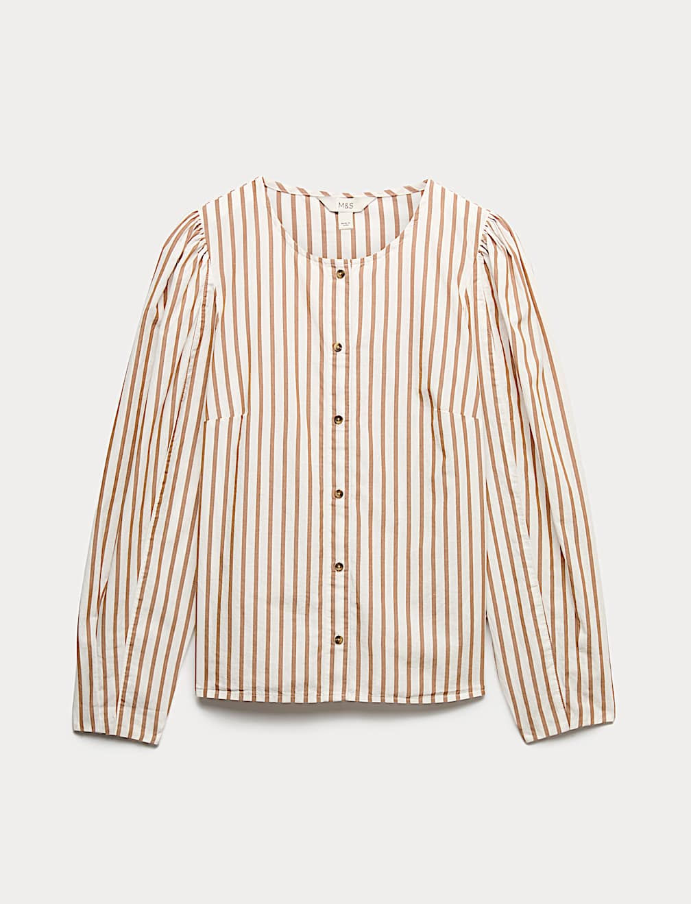 Pure Cotton Printed Button Through Blouse