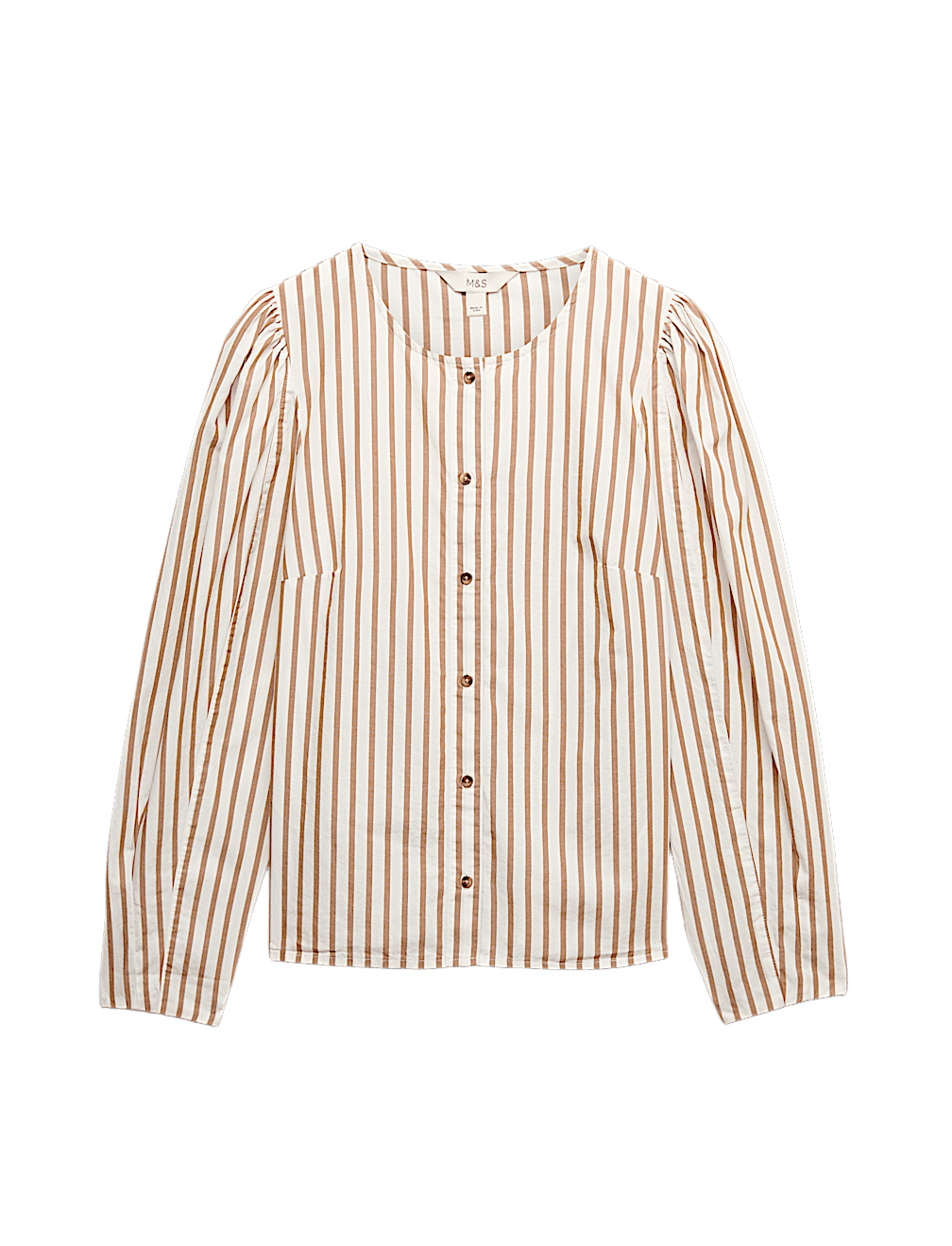 Pure Cotton Printed Button Through Blouse