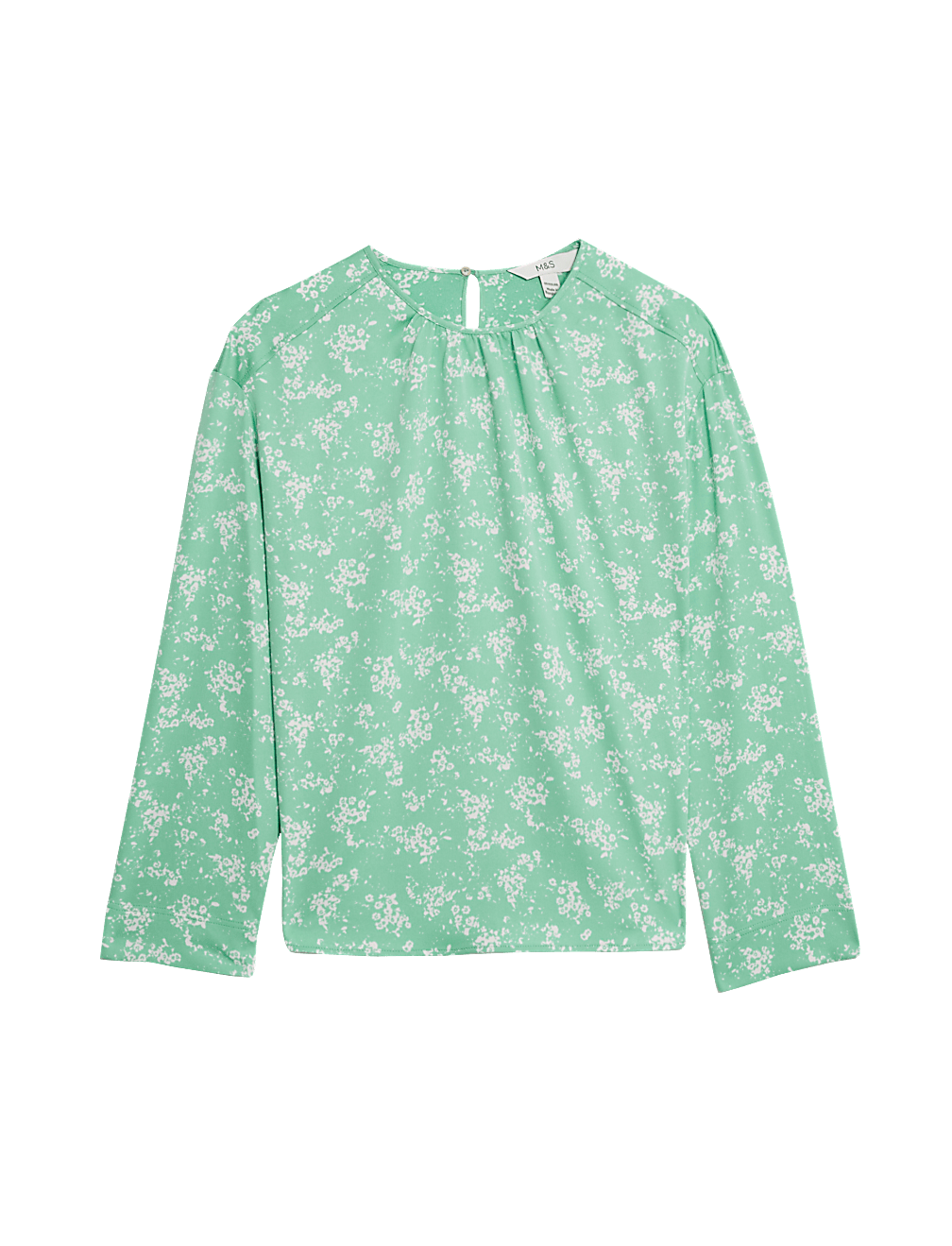 Floral Round Neck Top