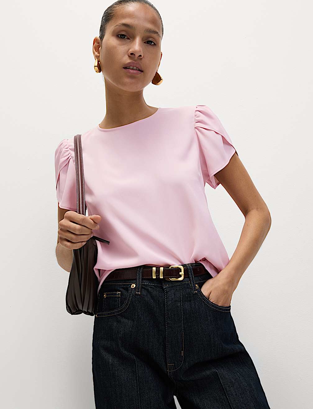 SHORT SLV TEE