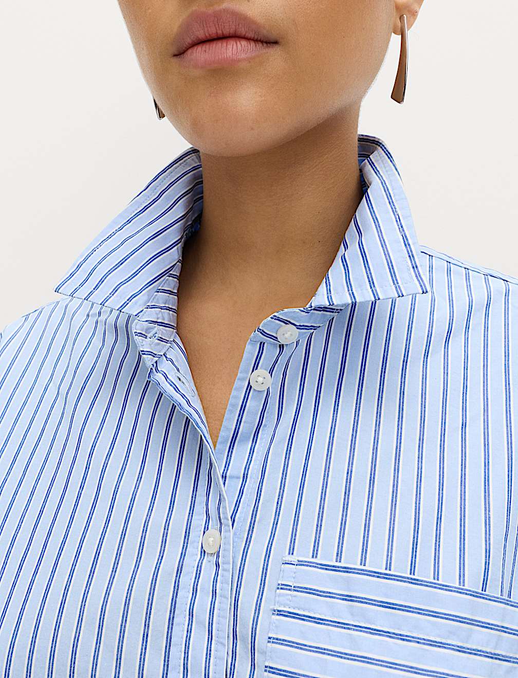 Pure Cotton Striped Shirt