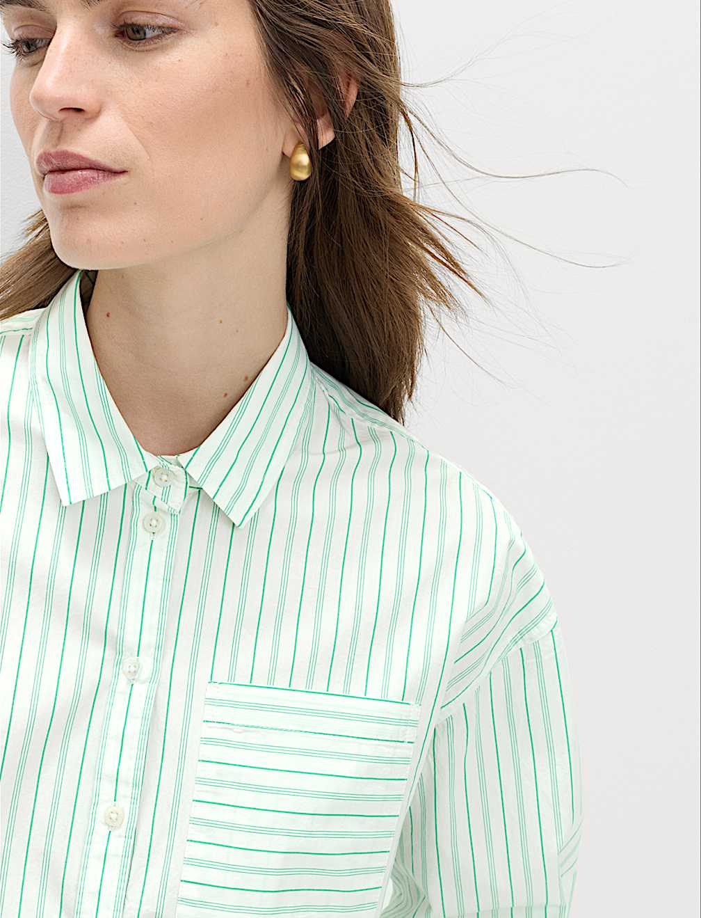Pure Cotton Striped Shirt