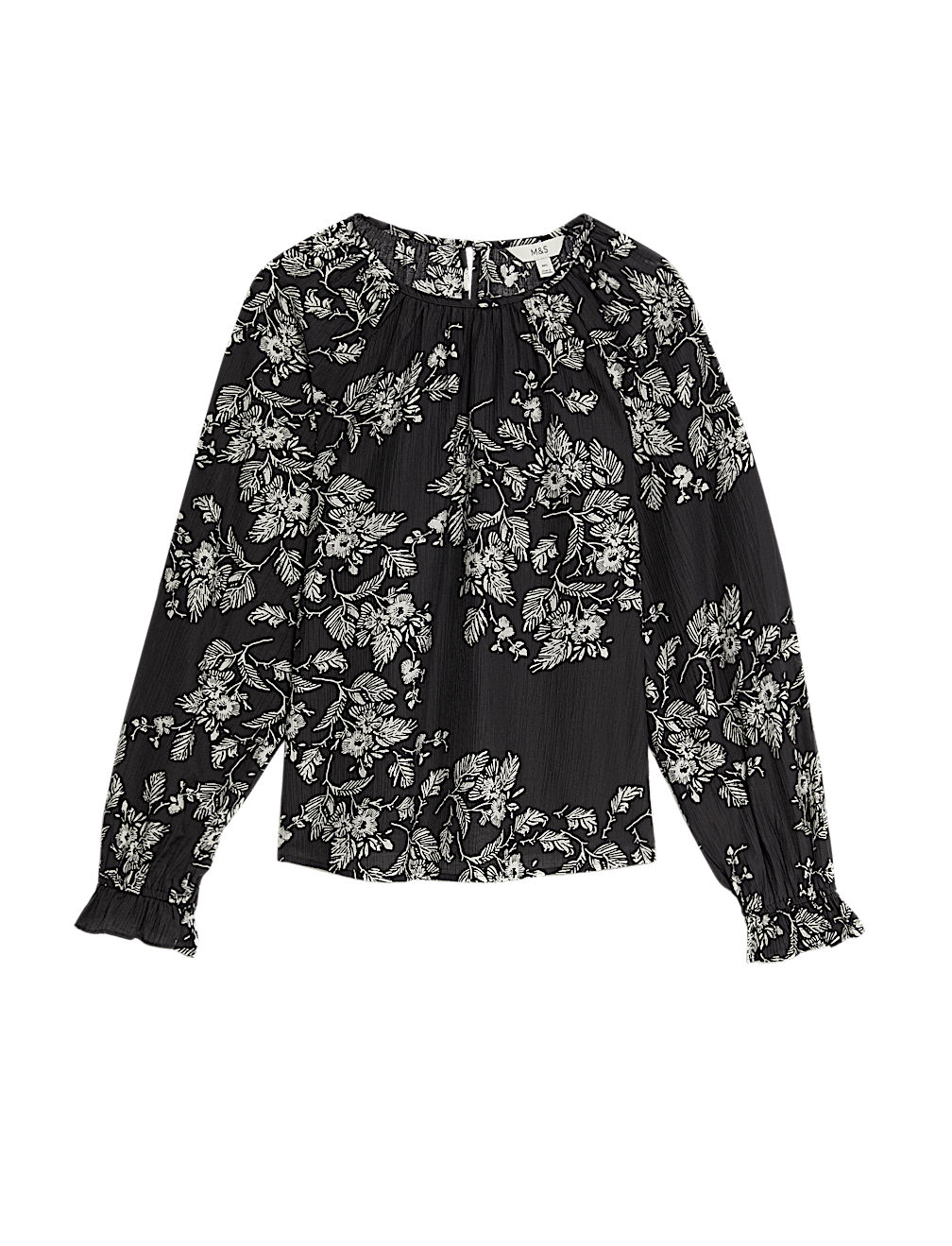 Lyocell Rich Printed Blouse