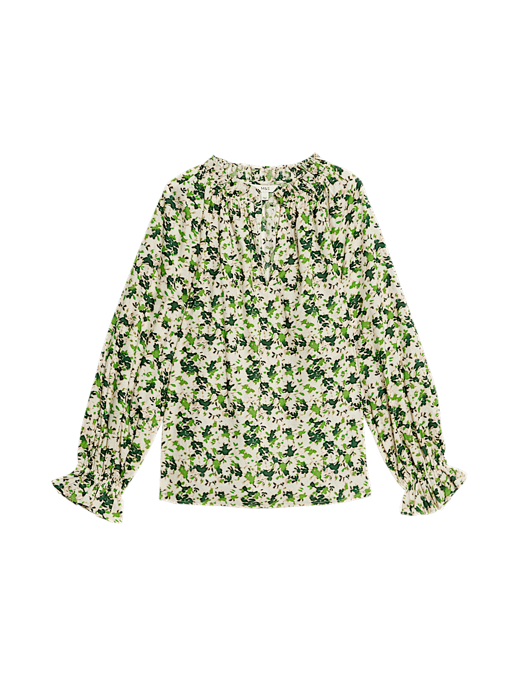 Pure Cotton Floral Printed Blouse