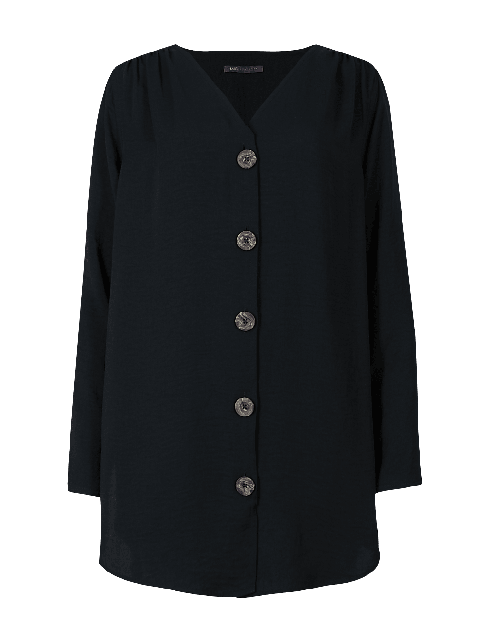 V-Neck Long Sleeve Tunic