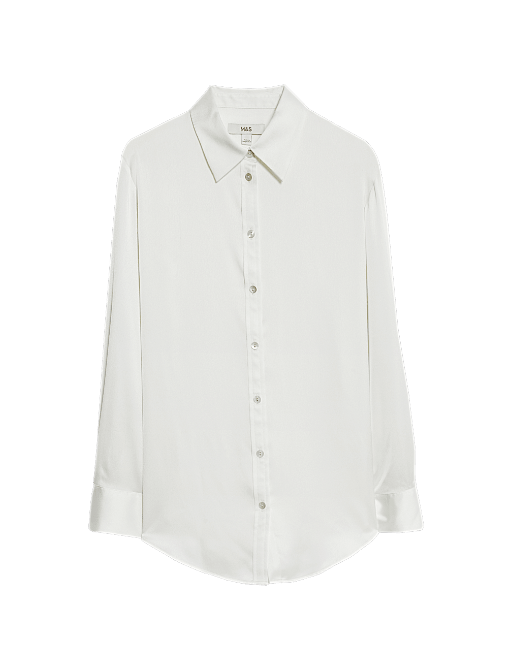 Satin Collared Shirt