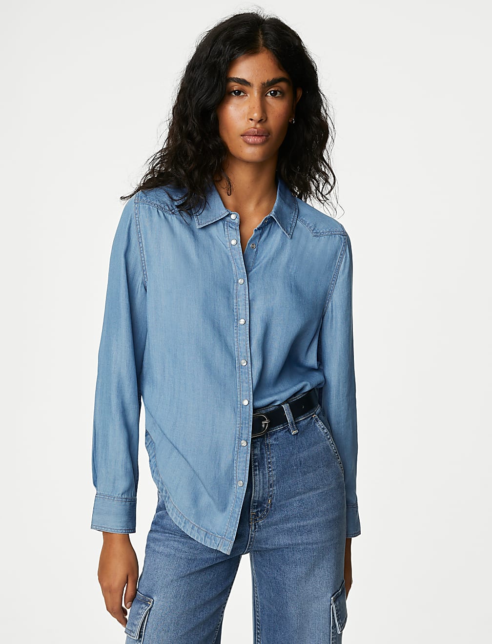 Pure Lyocell&trade; Collared Shirt