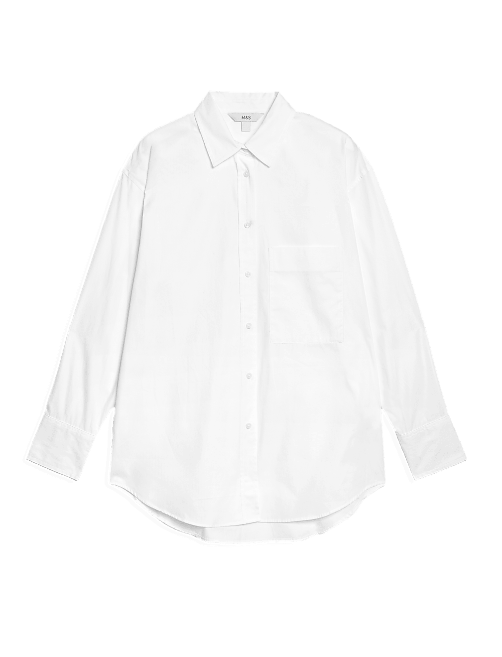 Pure Cotton Oversized Shirt