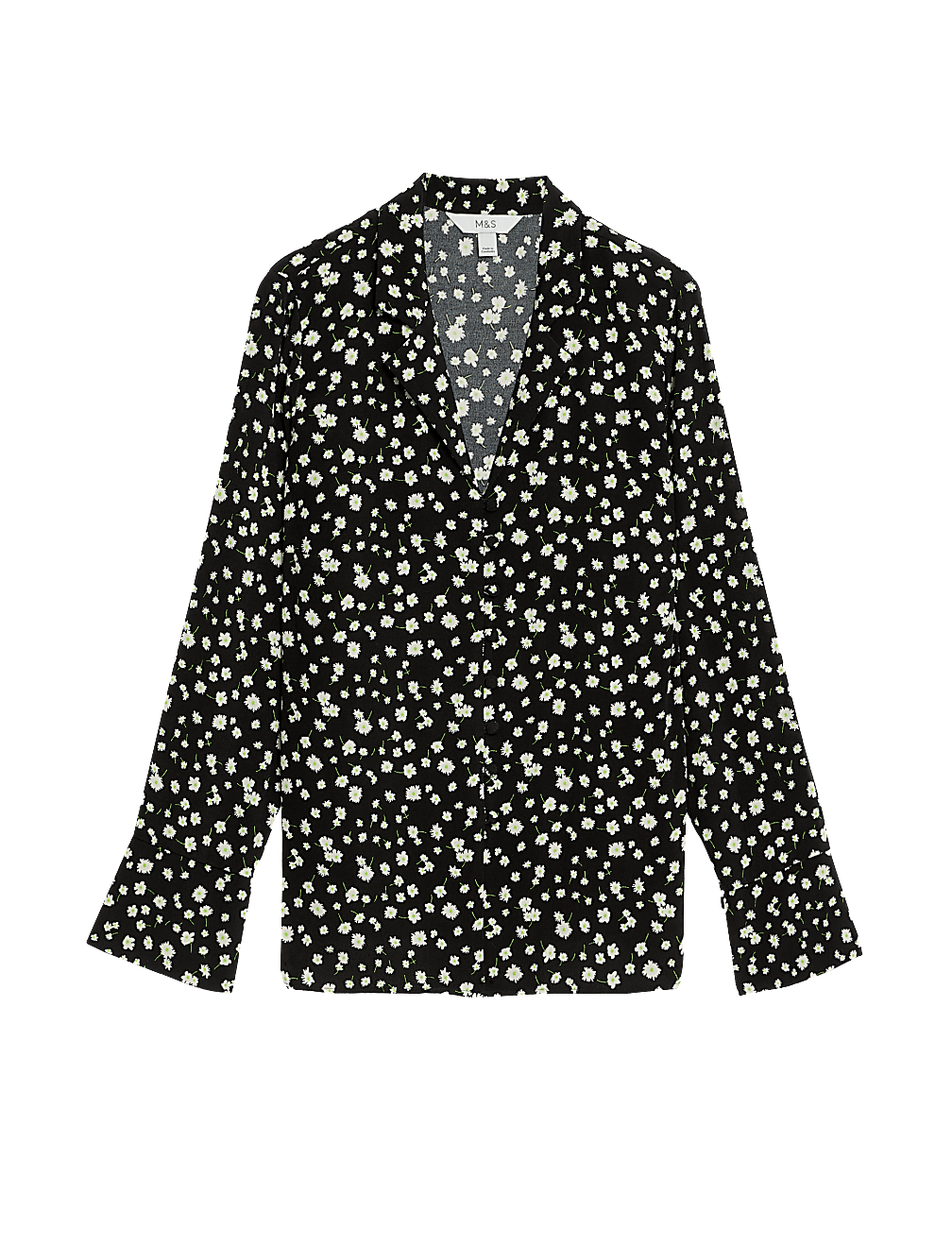 Printed V-Neck Shirt
