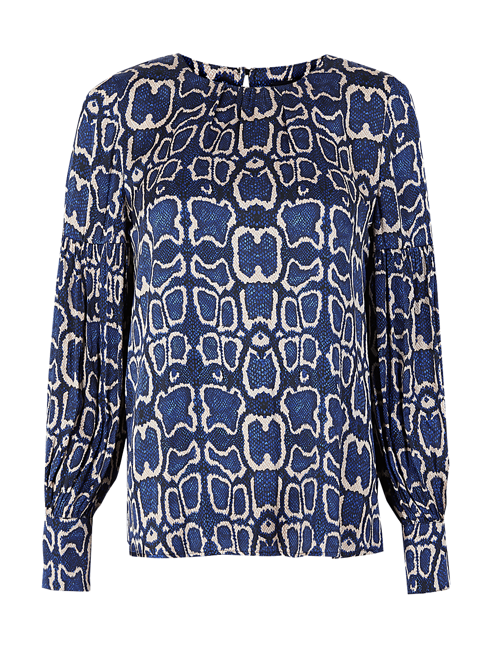 Snake Print Blouse