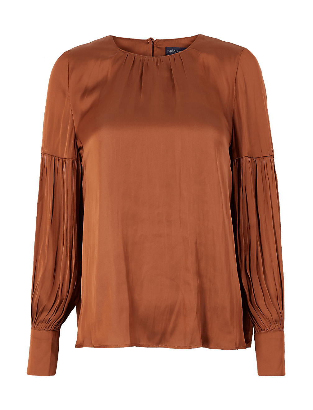 Gathered Neck Blouse